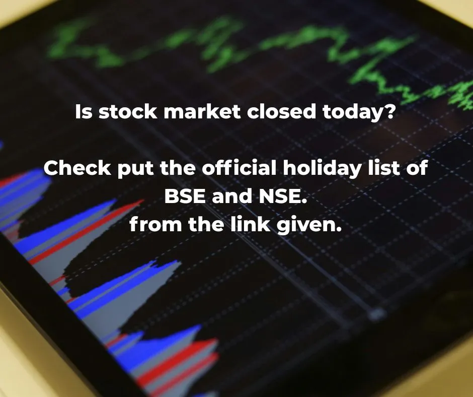 Is the Share Market Closed Today? Full List of NSE & BSE Holidays 2025